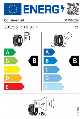 205 / 55 R 16 91 H - Continental